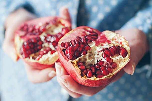 Granatapfel mit vielen Antioxidantien Granatapfel mit vielen Antioxidantien