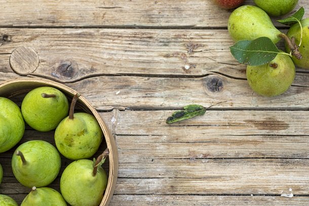 Birnen als chlorophyllhaltiges Lebensmittel Birnen als chlorophyllhaltiges Lebensmittel