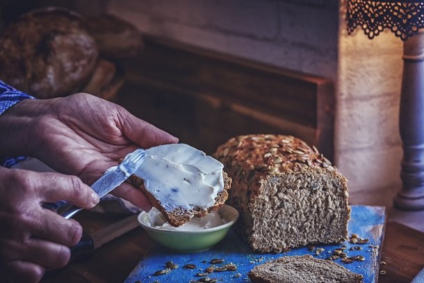 Magnesium in Lebensmitteln: Vollkornbrot Magnesium in Lebensmitteln: Vollkornbrot
