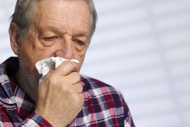 Auswurf – Anzeichen der Bronchitis bei COPD