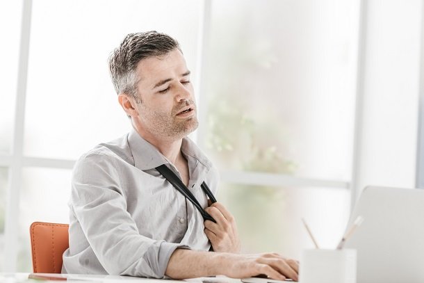 Schwitzen als Reizdarm-Symptom Schwitzen als Reizdarm-Symptom