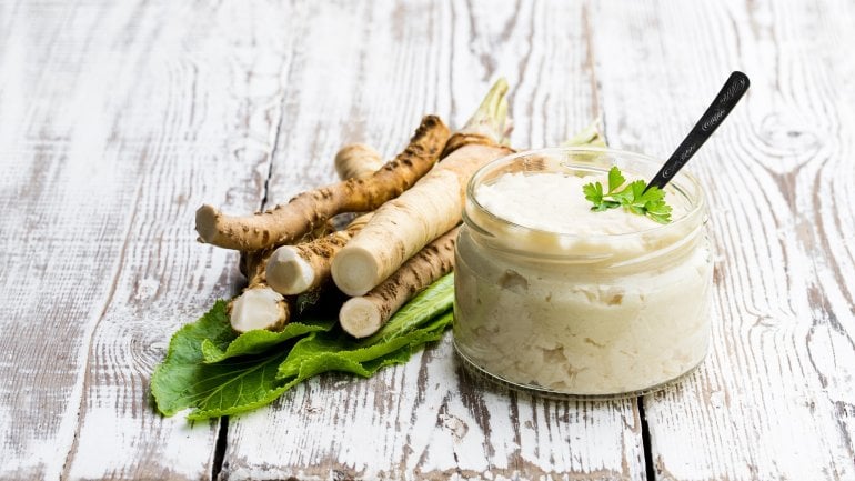 Meerrettich Wurzel mit gesunder Wirkung gesundheit.de