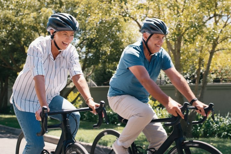 Fahrradfahren als geeignete Sportart bei Arthrose