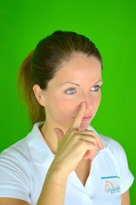 Übung 2: schnüffelndes Einatmen Übung 2: schnüffelndes Einatmen