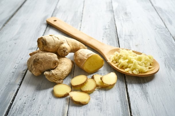Ingwer wirkt unterstützend bei Blasenentzündungen Ingwer wirkt unterstützend bei Blasenentzündungen