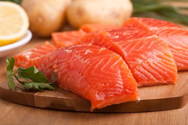 Lachs steckt voller Vitamine Lachs steckt voller Vitamine